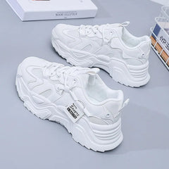 Chunky Vulcanize Shoes - White