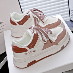 Thick Soled Shoes - Brown